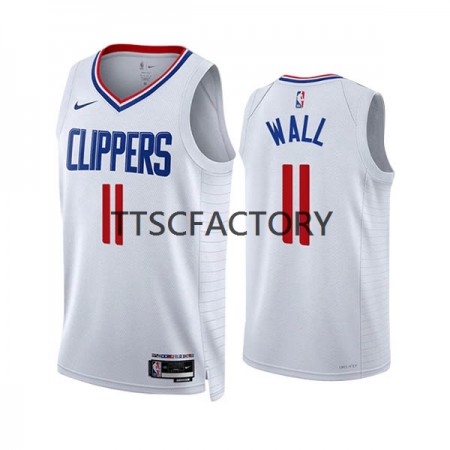 NBA Mænd Trøje Los Angeles Clippers John Wall 11 Nike 2022-23 Association Edition Hvid Swingman NBA Mænd Trøje Los Angeles Clippers John Wall 11 Nike 2022-23 Association Edition Hvid Swingman